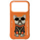 Nimmy Glasses Cool Dog iPhone 17 Pro Case - Orange