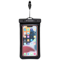 Wozinsky WWE-01 waterproof case with PVC armband - black