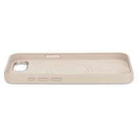 Decoded Silicone Backcover case with MagSafe for iPhone 16e - beige