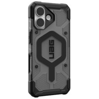 UAG Pathfinder Clear MagSafe Case for iPhone 17 - Black and Gray