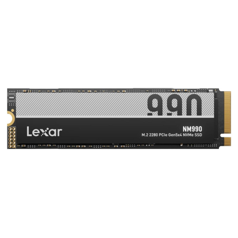 Lexar SSD|LEXAR|NM990|2TB|M.2|NVMe|Write speed 10000 MBytes/sec|Read speed 14000 MBytes/sec|2.45mm|TBW 750 TB|MTBF 1500000 hours|LNM990X002T-RNNNG