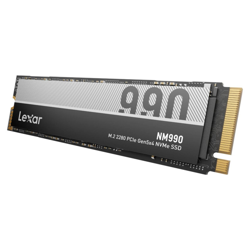 Lexar SSD|LEXAR|NM990|2TB|M.2|NVMe|Write speed 10000 MBytes/sec|Read speed 14000 MBytes/sec|2.45mm|TBW 750 TB|MTBF 1500000 hours|LNM990X002T-RNNNG