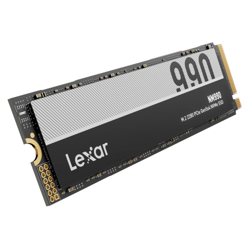 Lexar SSD|LEXAR|NM990|2TB|M.2|NVMe|Write speed 10000 MBytes/sec|Read speed 14000 MBytes/sec|2.45mm|TBW 750 TB|MTBF 1500000 hours|LNM990X002T-RNNNG