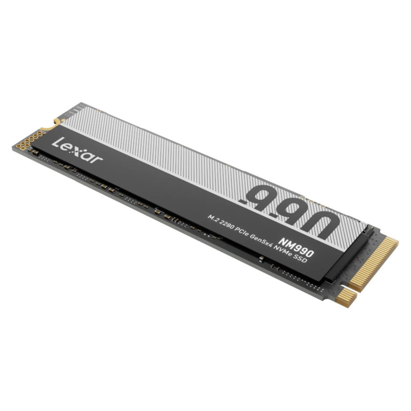 Lexar SSD|LEXAR|NM990|2TB|M.2|NVMe|Write speed 10000 MBytes/sec|Read speed 14000 MBytes/sec|2.45mm|TBW 750 TB|MTBF 1500000 hours|LNM990X002T-RNNNG