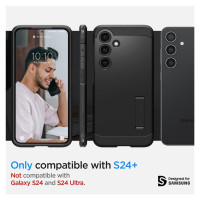 Spigen [RETURNED ITEM] [RETURNED ITEM] Spigen Tough Armor case for Samsung Galaxy S24+ - black