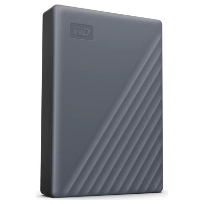 Western Digital External HDD|WESTERN DIGITAL|My Passport|WDBY3J0060BGY-WESN|6TB|USB-C|Colour Grey|WDBY3J0060BGY-WESN