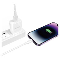Dudao L2sL USB-A - Lightning 6A Cable 1.2m - White