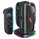 Amazingthing Thunder Pro PlayDock Charger for Nintendo Switch 2 Controllers - Black