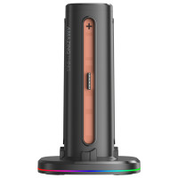 Amazingthing Thunder Pro PlayDock Charger for Nintendo Switch 2 Controllers - Black