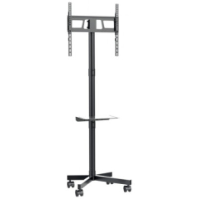 Gembird TV stiprinājums Gembird 32" - 55" TV floor stand with caster wheels