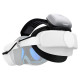 Bobovr P4U Head Strap with Battery for PICO 4 Ultra and Ultra Enterprise - White and Black