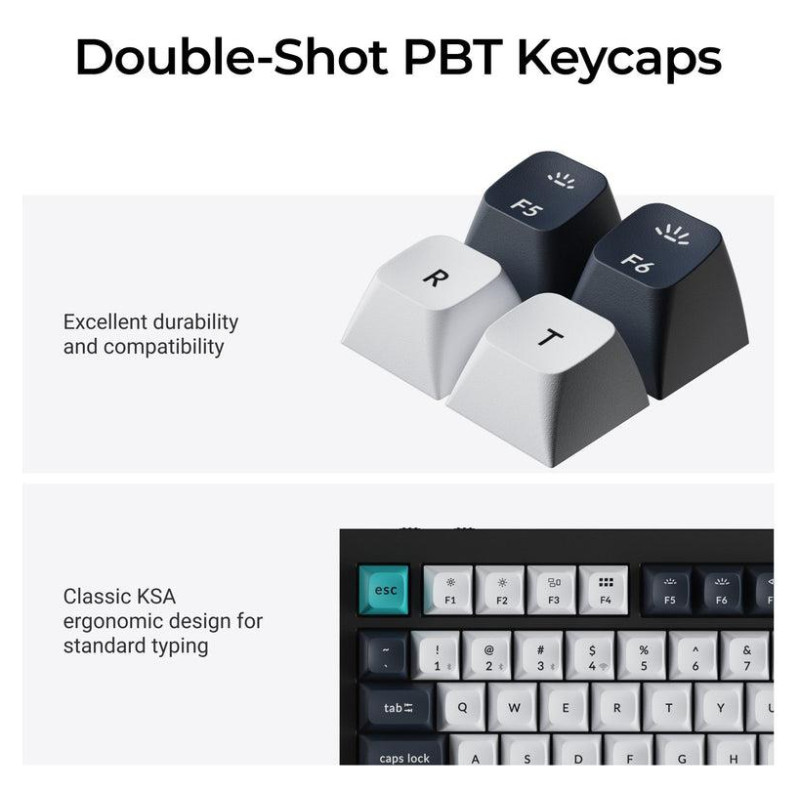 Keychron KEYBOARD WRL Q1 MAX RGB/CARBON BLACK Q1M-M4 KEYCHRON