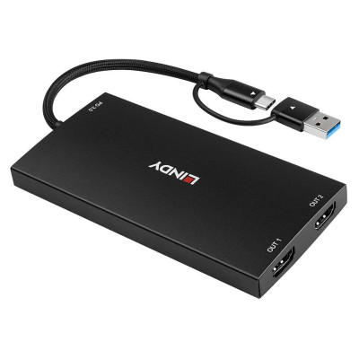 Lindy I/O CONVERTER USB-C/A TO HDMI/43430 LINDY