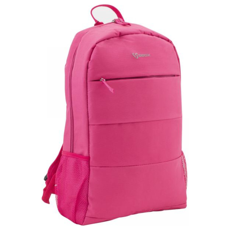 Sbox Notebook Backpack Toronto 15,6" NSS-19044 pink