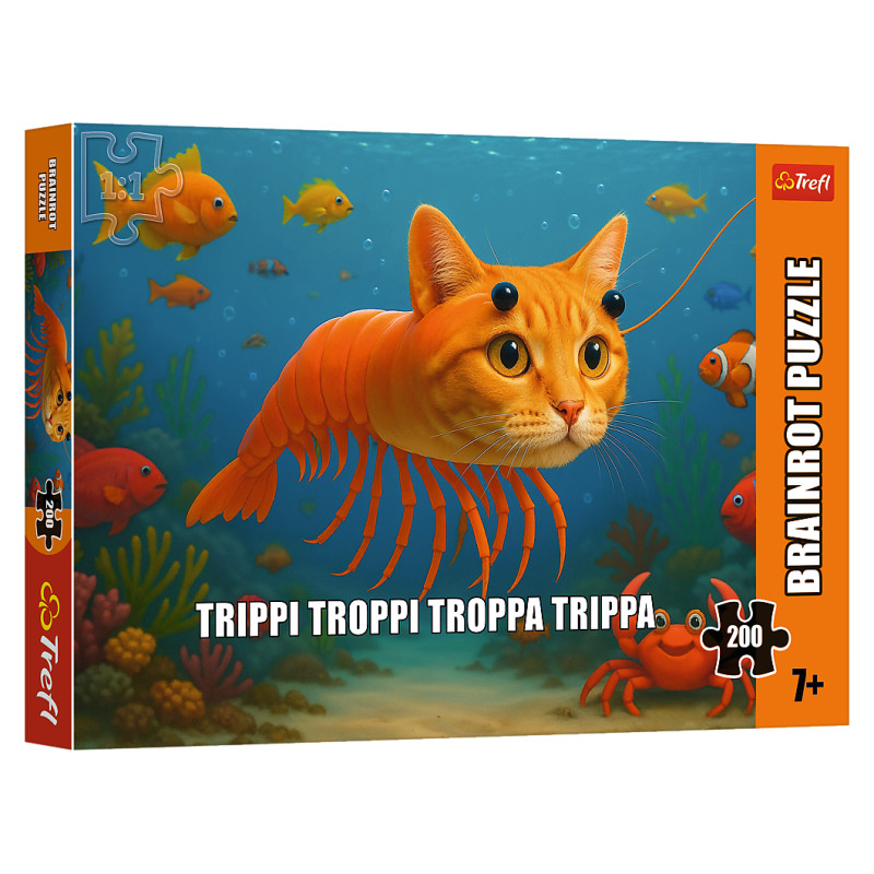 Trefl BRAINROT Puzle Trippi Troppi Troppa Trippa, 200 gab.