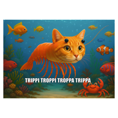 Trefl BRAINROT Puzle Trippi Troppi Troppa Trippa, 200 gab.