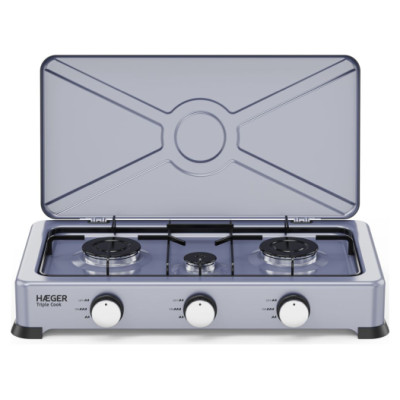 Haeger GC-03E.025A Triple Cook Trīsriņķu gāzes plītiņa