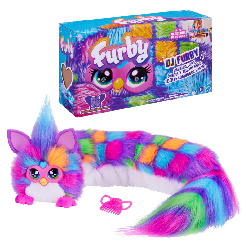 Furby Interaktīva rotaļlieta Dj Furby Neon Star