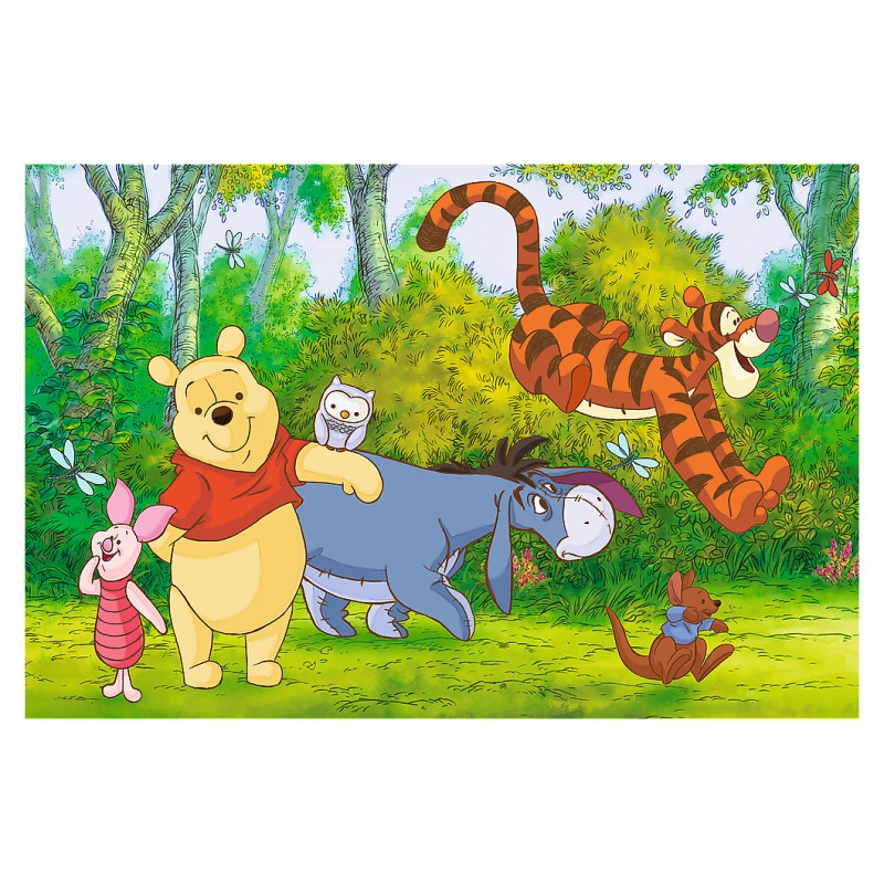Trefl DISNEY WINNIE THE POOH Puzle Vinnijs Pūks, 60 gab.