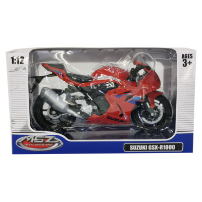 MSZ Miniatūrais modelis - SUZUKI GSR-R1000, mērogs 1:12