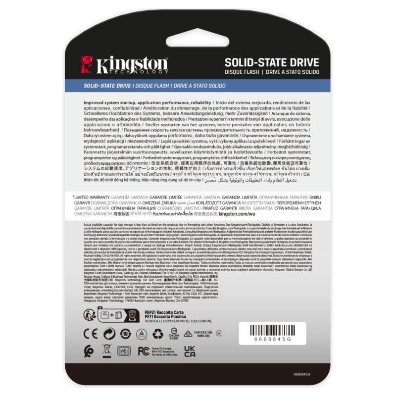 Kingston SSD|KINGSTON|SSD series DC3000ME|7.68TB|NVMe|NAND flash technology 3D TLC|Write speed 10000 MBytes/sec|Read speed 14000 MBytes/sec|Form Factor U.2|TBW 14.016 TB|MTBF 2000000 hours|SEDC3000ME/7T6