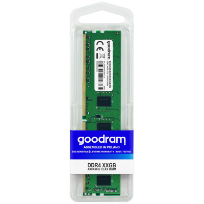 Goodram MEMORY DIMM 16GB PC25600 DDR4/GR3200D464L22/16G GOODRAM