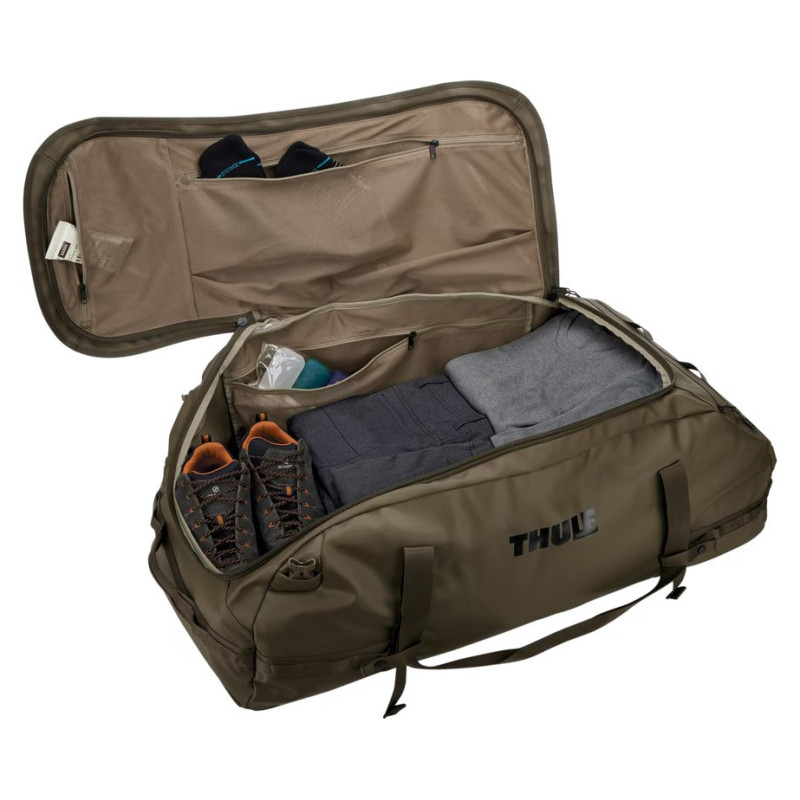 Thule 5600 Chasm 130L duffel bag deep khaki