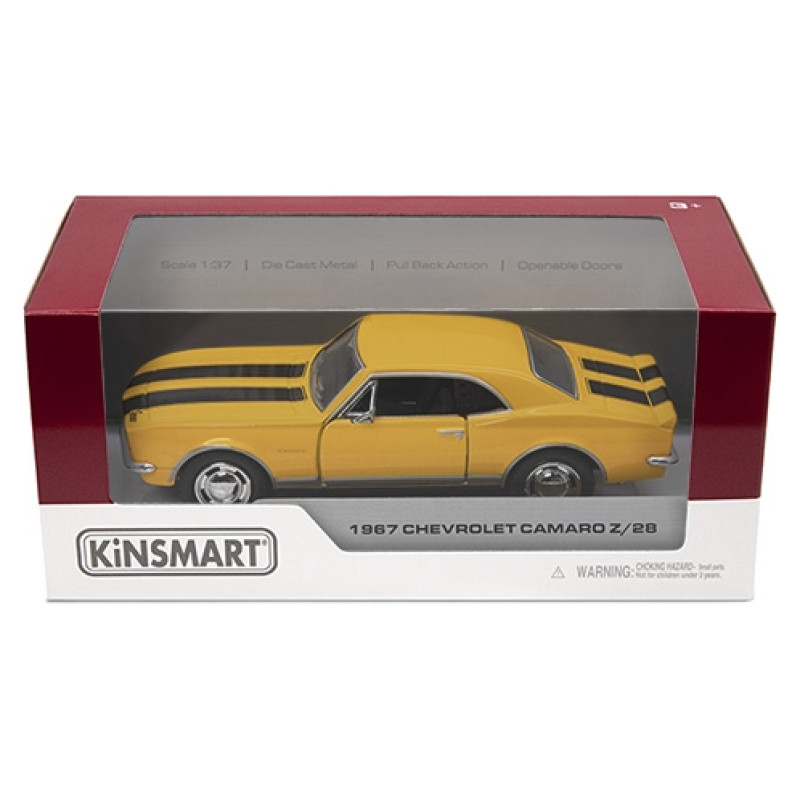 Kinsmart Miniatūrais modelis - 1967 Chevrolet Camaro Z/28, izmērs 1:37
