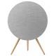 Bang & Olufsen Beosound A9 5th Gen Speaker Natural Alu (Back Grey Mist/Cover Kvadrat Light Grey/Legs Oak)