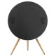 Bang & Olufsen Beosound A9 5th Gen Speaker Natural Alu (Back Grey Mist/Cover Kvadrat Light Grey/Legs Oak)