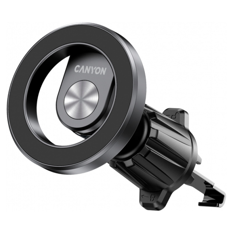 Canyon Magnetic car holder OnGrip 12 suction + air vent Black