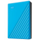 Western Digital HDD External WD My Passport (4TB, USB 3.2) Blue