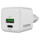 Canyon charger CU20AC GaN 20W 1xPD 1xQC EU White