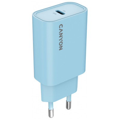 Canyon charger OnCharge 30CL Max Power 30W 1xPD EU Light Blue