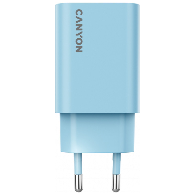 Canyon charger OnCharge 30CL Max Power 30W 1xPD EU Light Blue