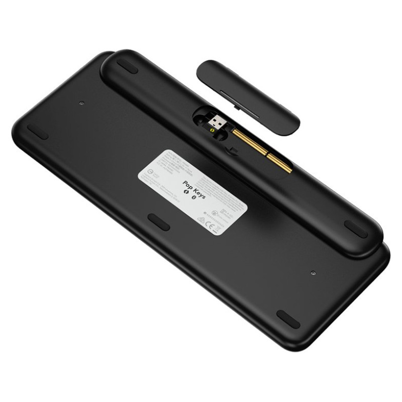 Logitech POP Keys Bluetooth Mechanical Keyboard - BLAST YELLOW - RUS