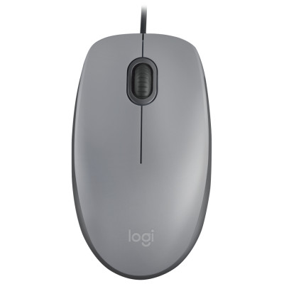 Logitech M110 Silent - MID GRAY - USB - N/A - EMEA-808 - AKOYA HANGTAB BOX M110S