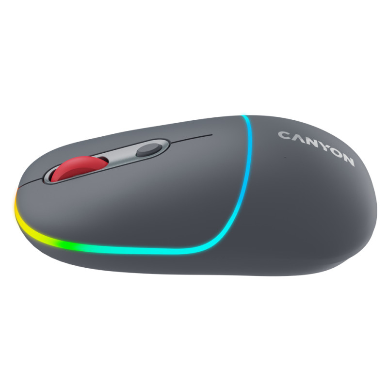 Canyon mouse MW-22 2in1 BT/ Wireless Dark Grey