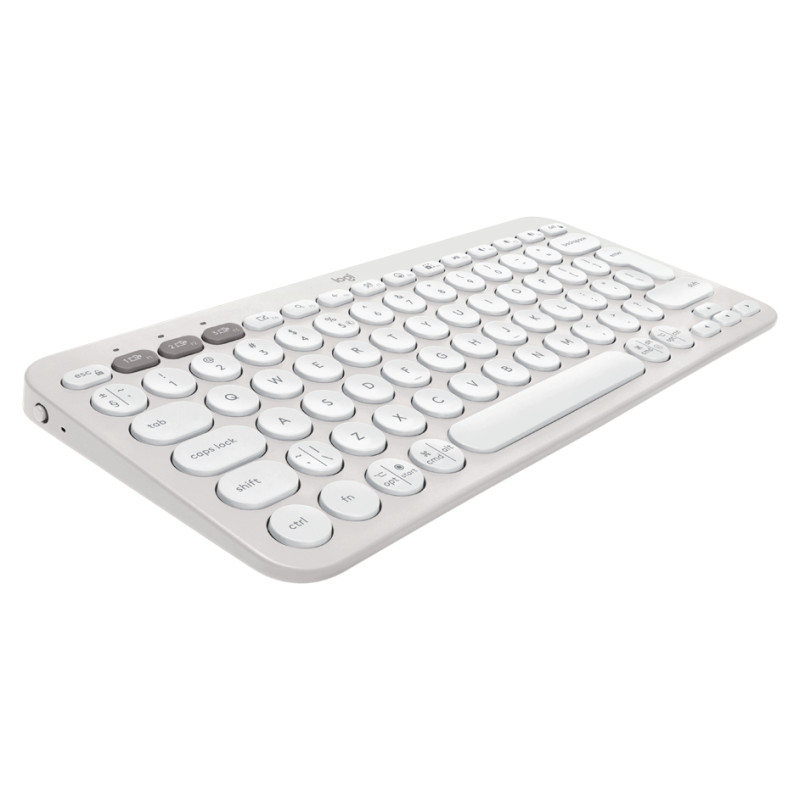 Logitech K380S Bluetooth Keyboard - TONAL WHITE - NORDIC
