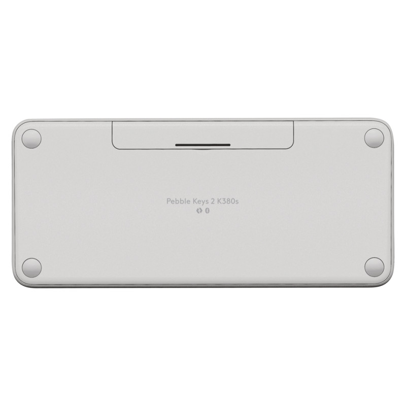 Logitech K380S Bluetooth Keyboard - TONAL WHITE - NORDIC