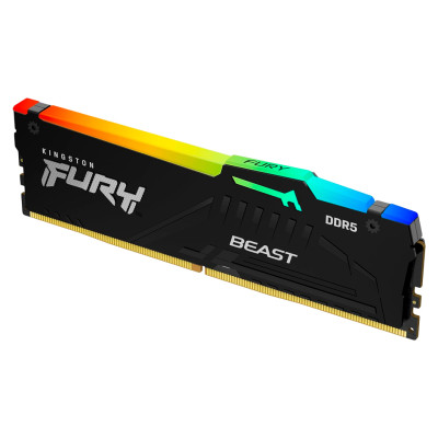 Kingston 16GB 6800MT/s DDR5 CL34 DIMM FURY Beast RGB EXPO