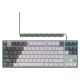 Lorgar Azar 514TKL, Wired RGB mechanical gaming keyboard, white, EN layout