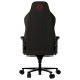Lorgar Ace 422, Gaming chair, Anti-stain durable fabric, 1.8 mm metal frame, multiblock mechanism, 4D armrests, 5 Star aluminium base, Class-4 gas lift, 75mm PU casters, Black + red