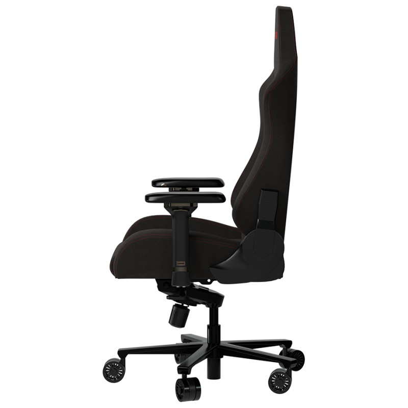 Lorgar Ace 422, Gaming chair, Anti-stain durable fabric, 1.8 mm metal frame, multiblock mechanism, 4D armrests, 5 Star aluminium base, Class-4 gas lift, 75mm PU casters, Black + red