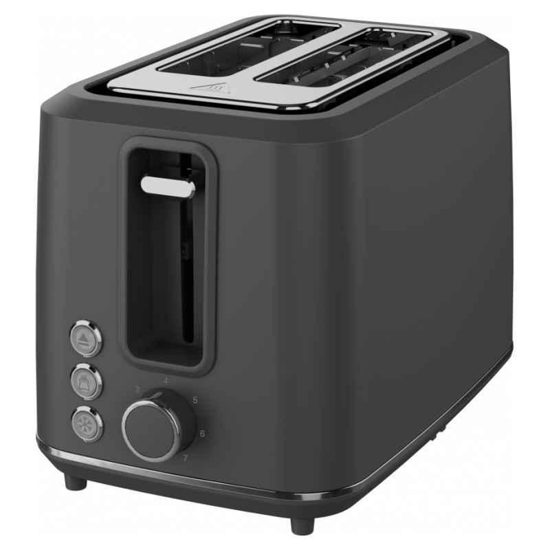 Aeno Electric Toaster, Grey, 220-240V, 50-60Hz, 920-1080W, 2 slots, 3 modes, 7 browning levels