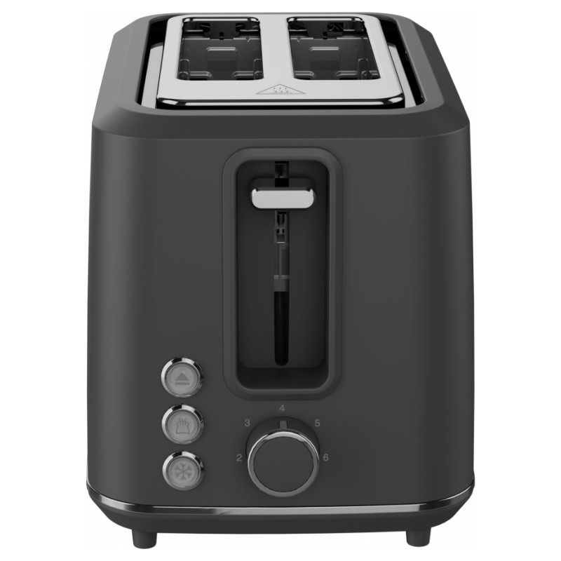 Aeno Electric Toaster, Grey, 220-240V, 50-60Hz, 920-1080W, 2 slots, 3 modes, 7 browning levels