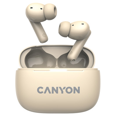 Canyon headset OnGo TWS-10 ANC+ENC Beige
