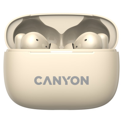 Canyon headset OnGo TWS-10 ANC+ENC Beige