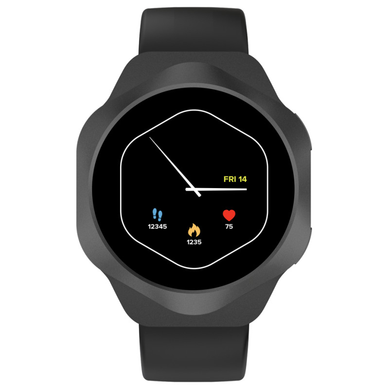 Canyon Smart Watch Hexagon 88 BT-CALL Black