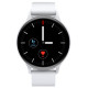 Canyon Badian SW-68, Smartwatch, Realtek 8762CK, 1.28''TFT 240x240px; RAM : 160KB,  Lithium-ion polymer battery, 3.7V 190mAh Include, Silver Zinc alloy middle frame + plastic bottom case+ white Silicone strap + silver strap buckle, 44.9x 10.9mm,